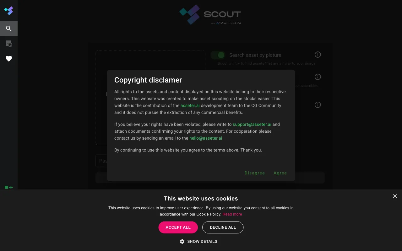 Assets Scout — preview screenshot