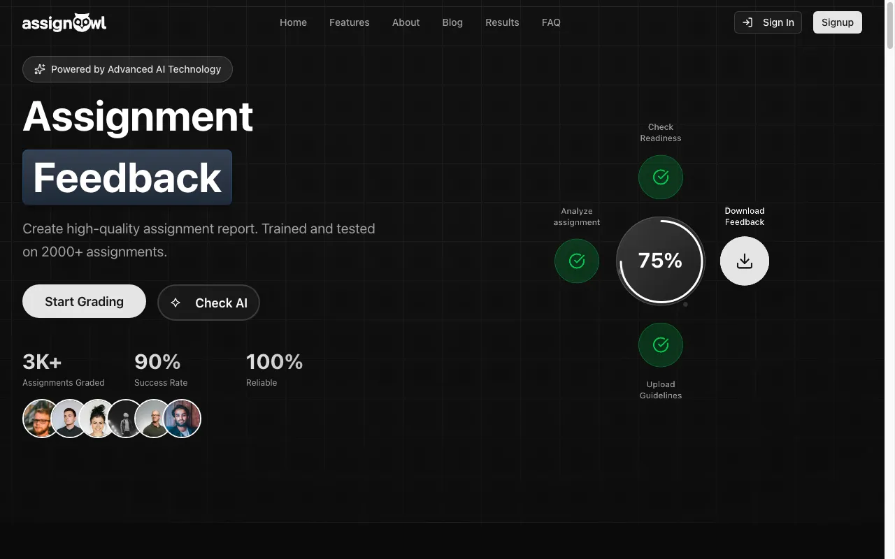 AssignOwl — preview screenshot