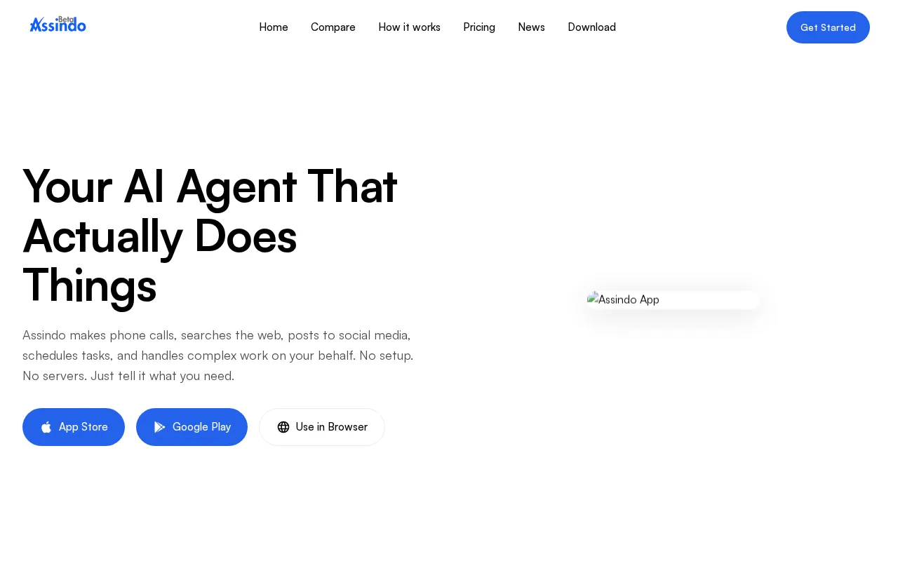 Assindo — preview screenshot