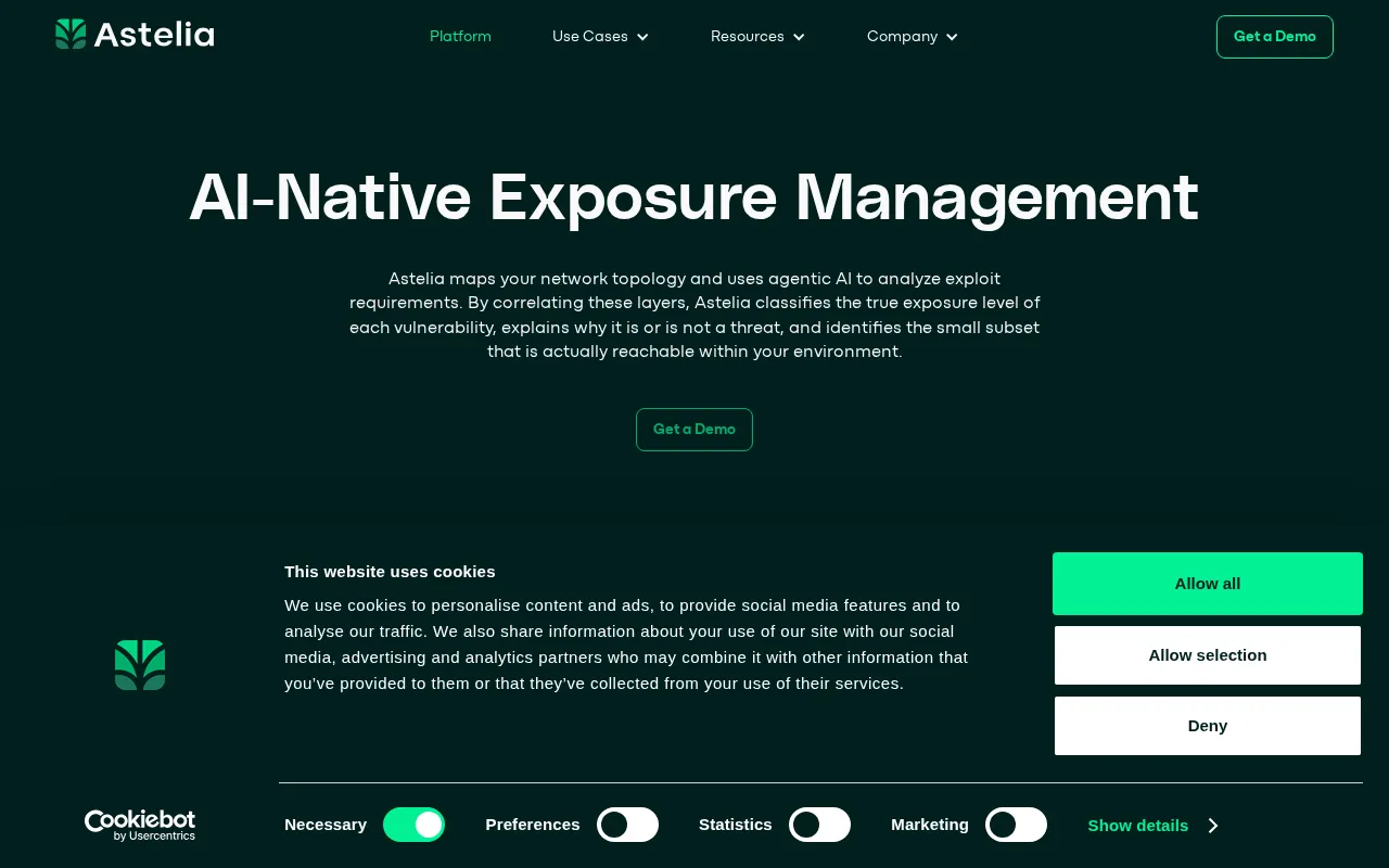 Astelia — preview screenshot