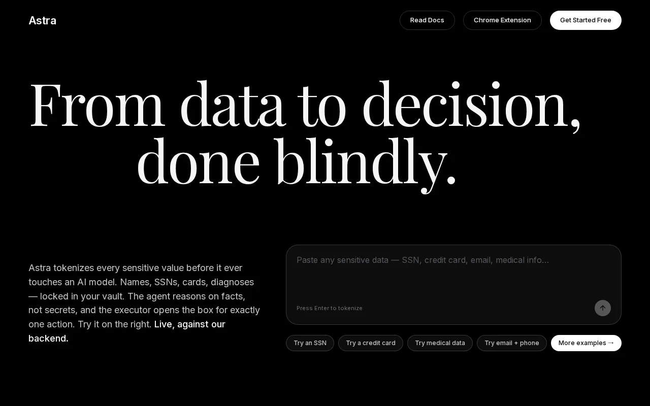 Astra — preview screenshot