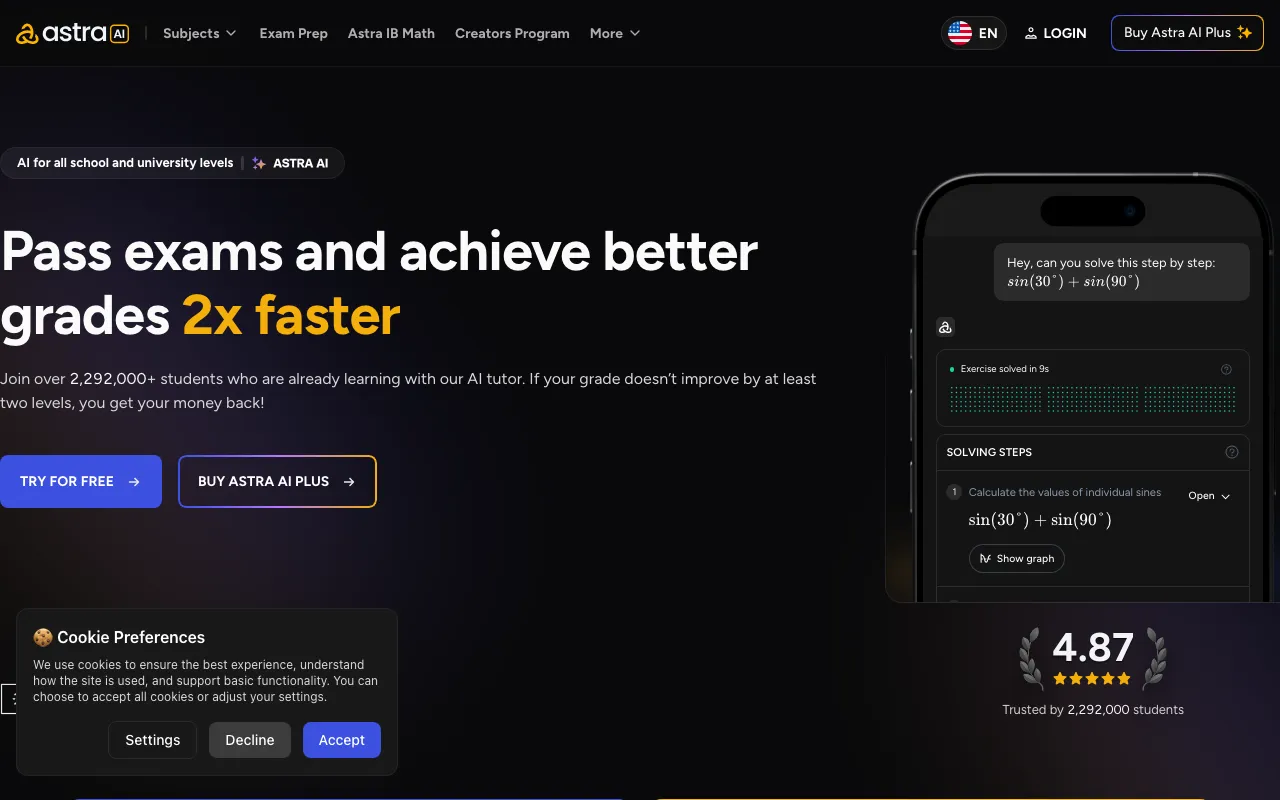Astra AI — preview screenshot