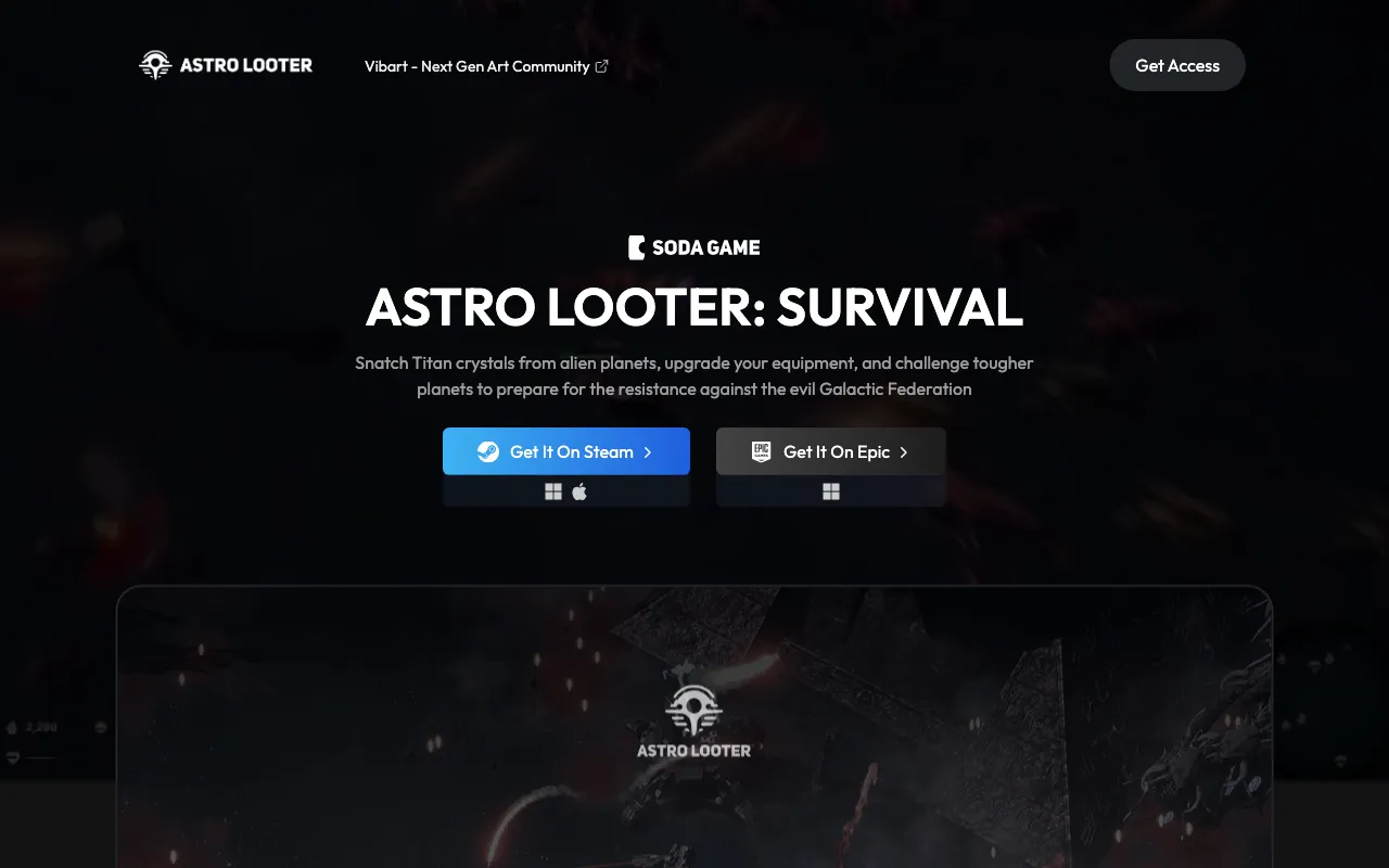 Astro Looter — preview screenshot