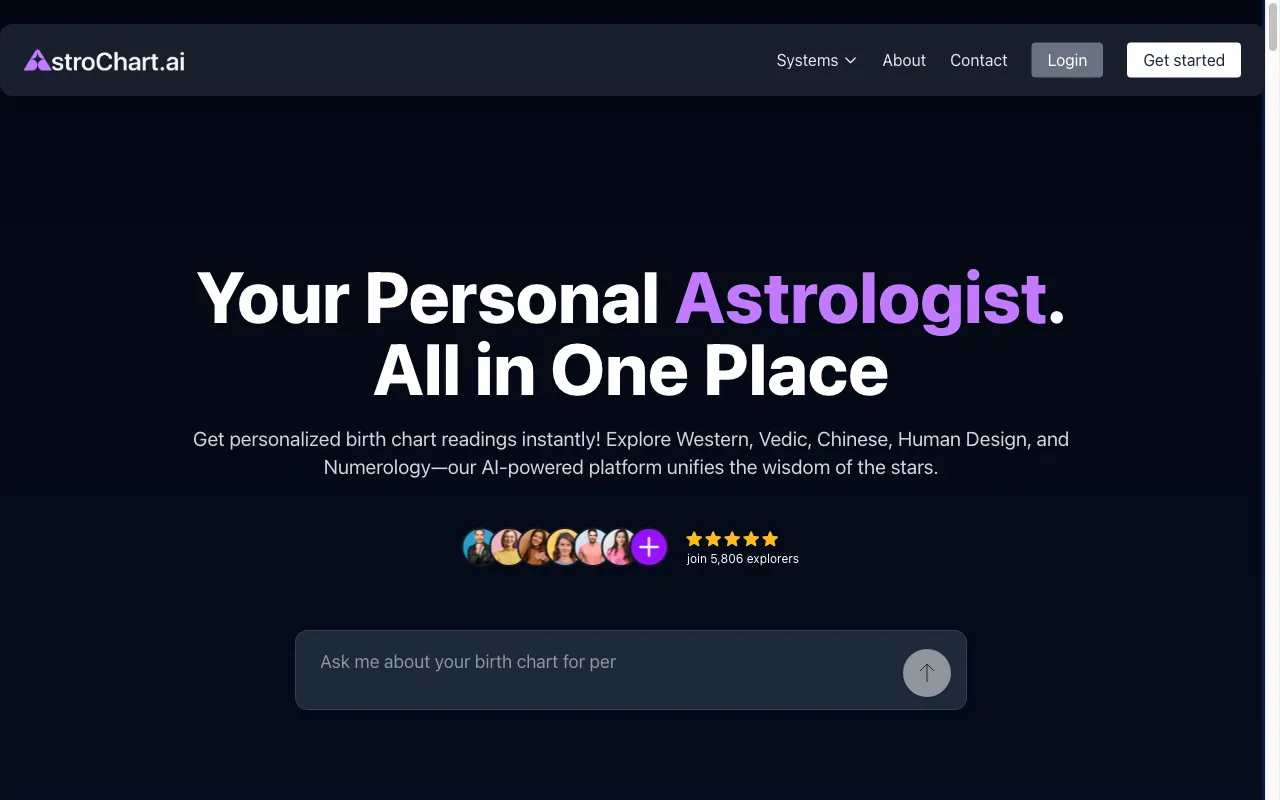 AstroChart.ai — preview screenshot