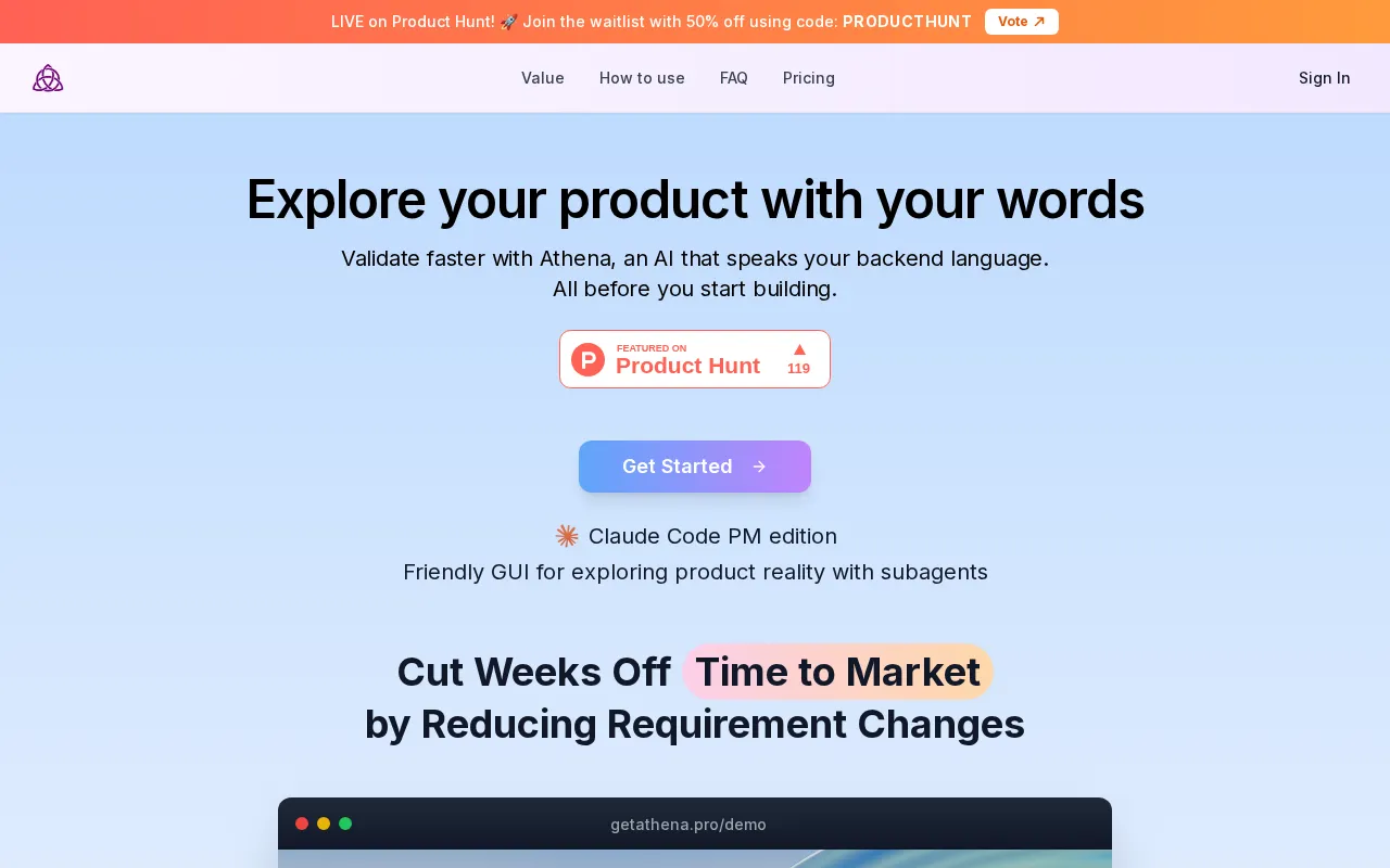 Athena — preview screenshot