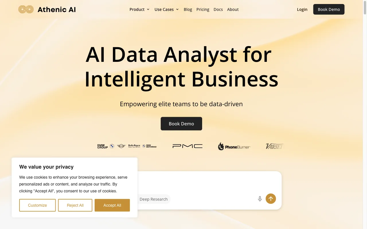 Athenic AI — preview screenshot