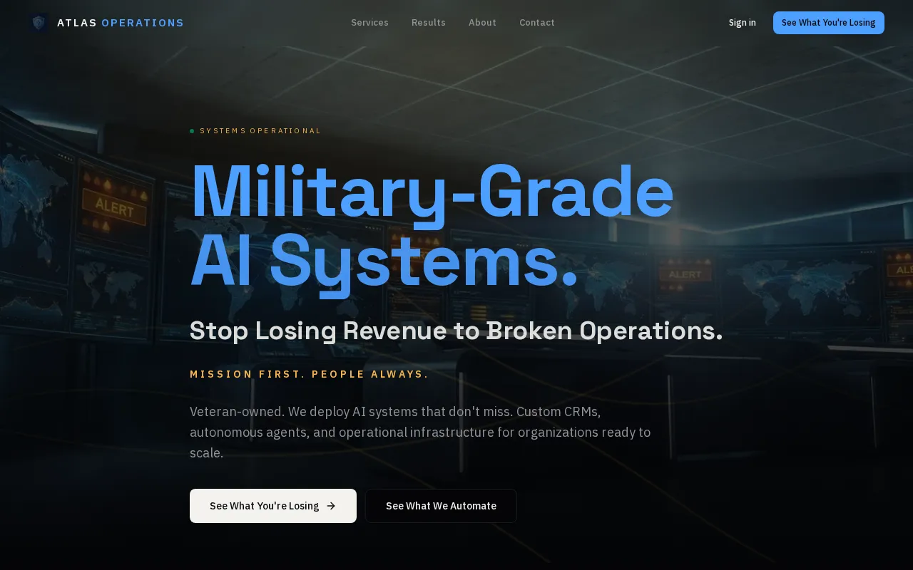 Atlas Operations — preview screenshot