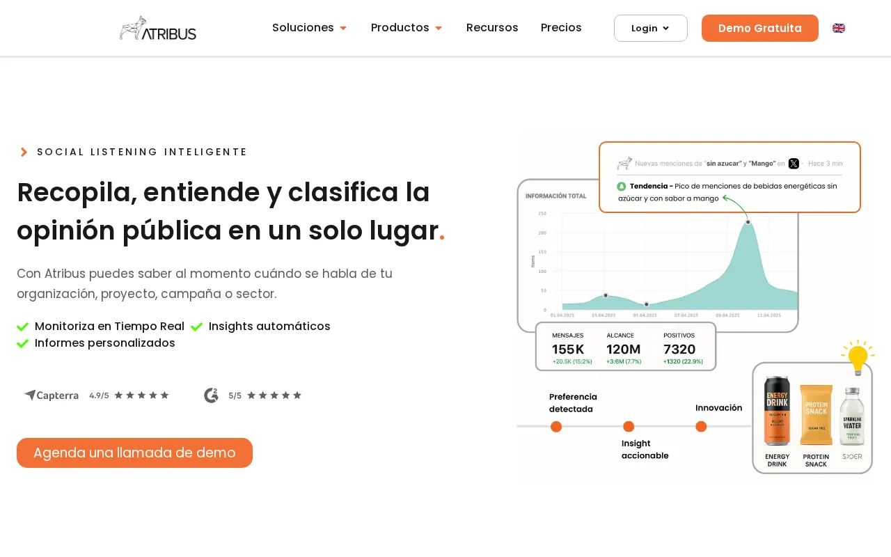 Atribus — preview screenshot