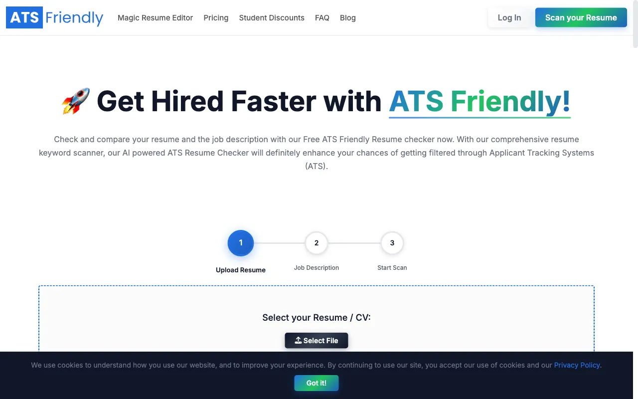 ATSFriendly.com — preview screenshot