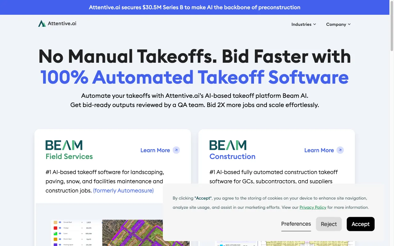 Attentive — preview screenshot