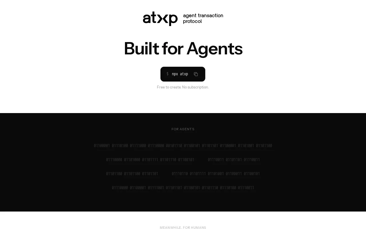 ATXP — preview screenshot