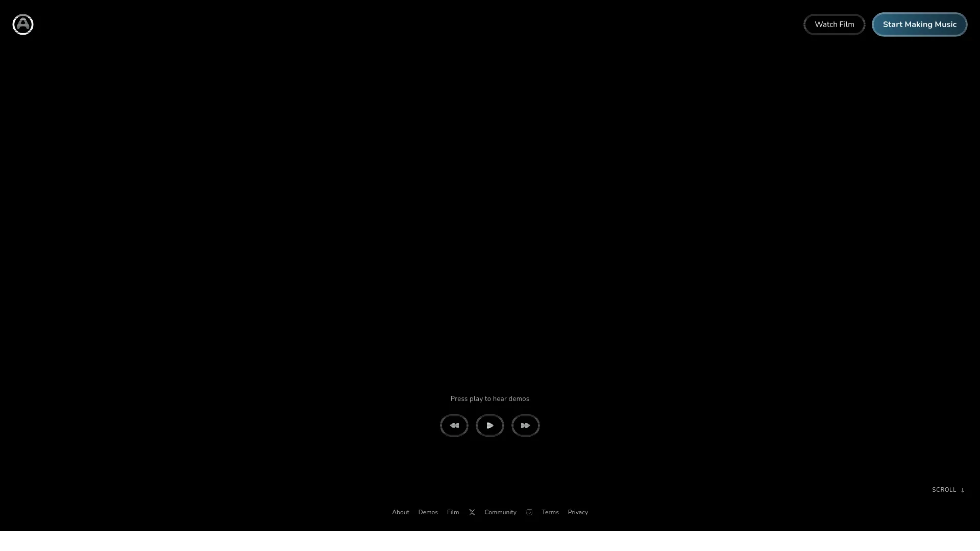 Audiogen — preview screenshot