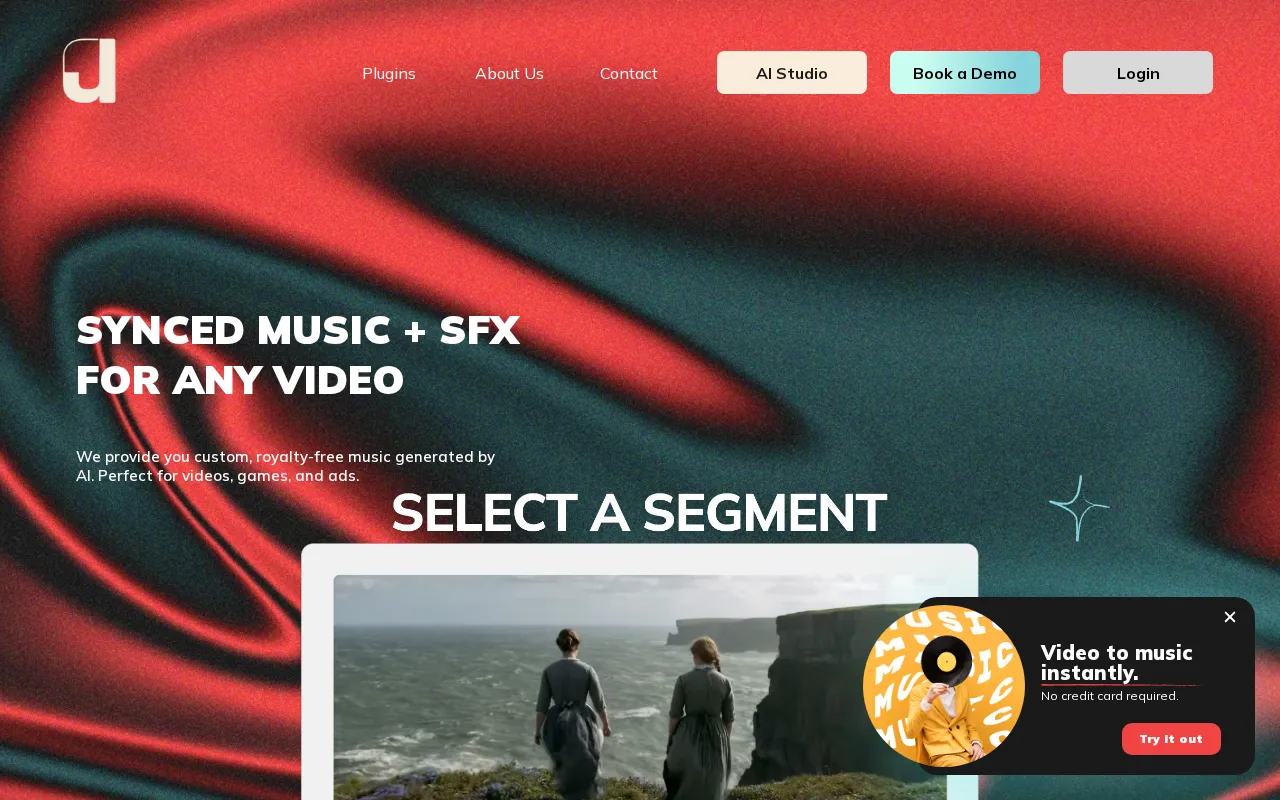 Audiomatic.io — preview screenshot