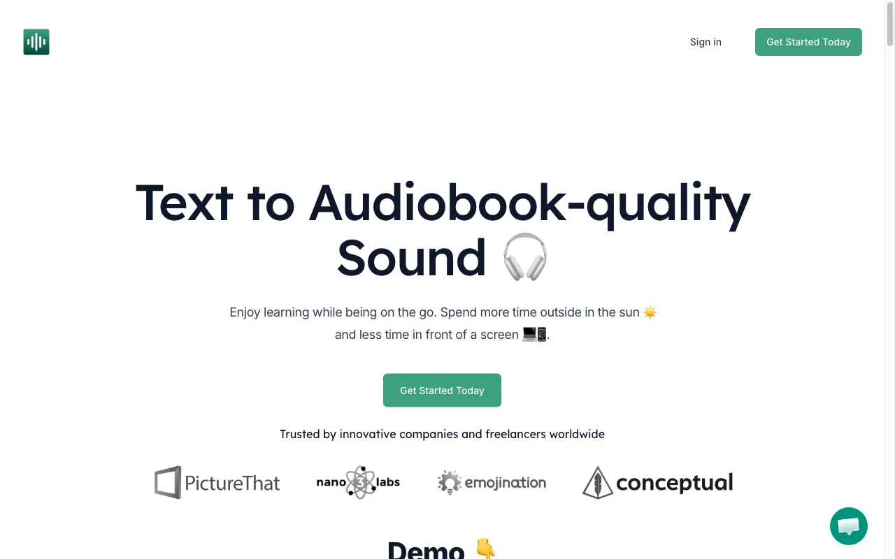 AudiowaveAI — preview screenshot