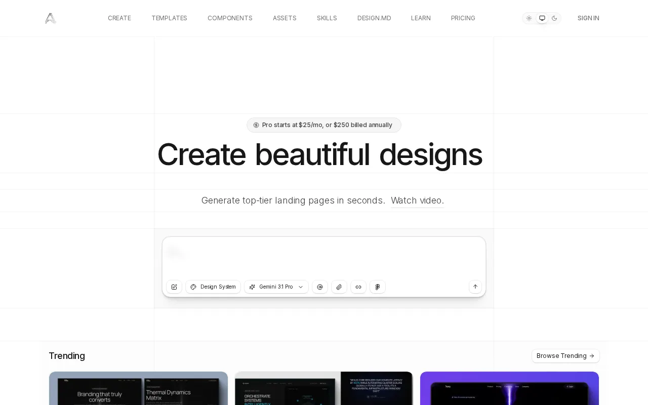 Aura.build — preview screenshot