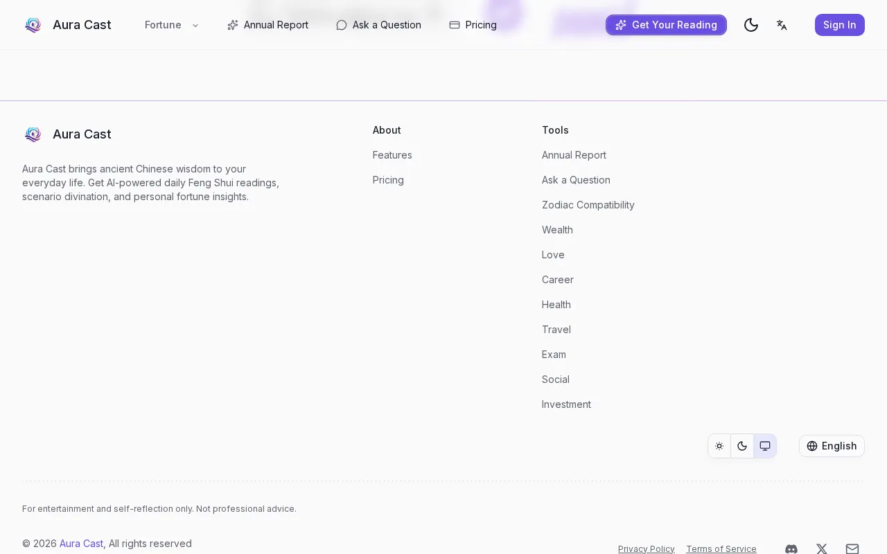 Aura Cast — preview screenshot