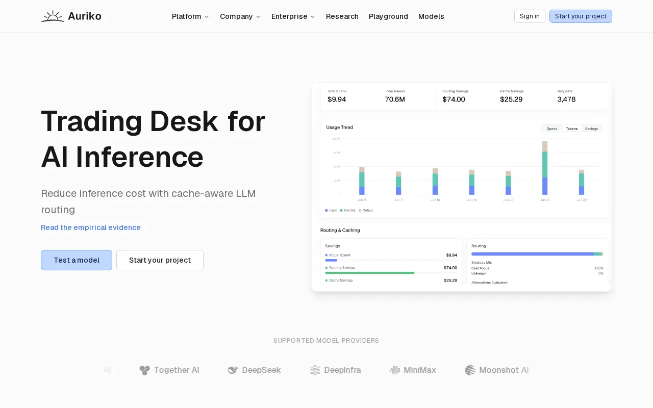 Auriko — preview screenshot