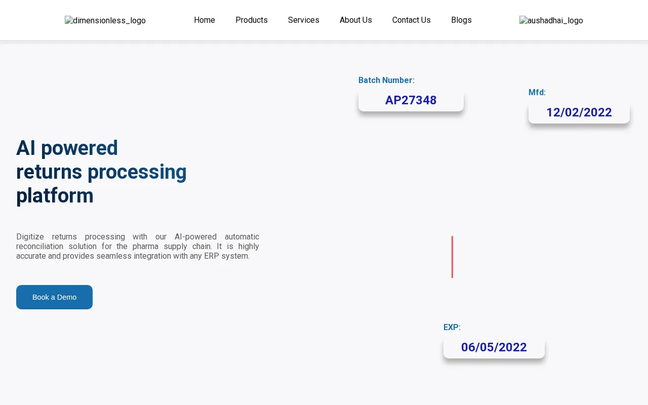 Aushadh AI — preview screenshot