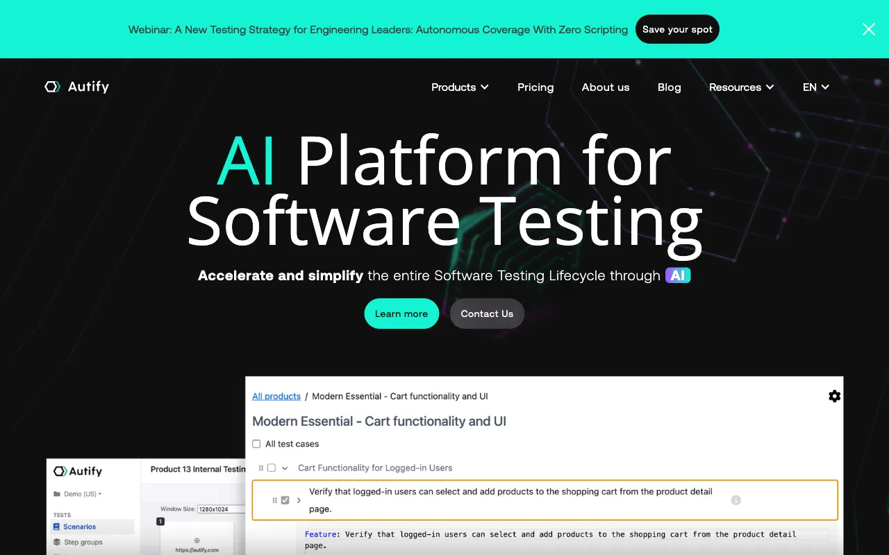 autify.com — preview screenshot