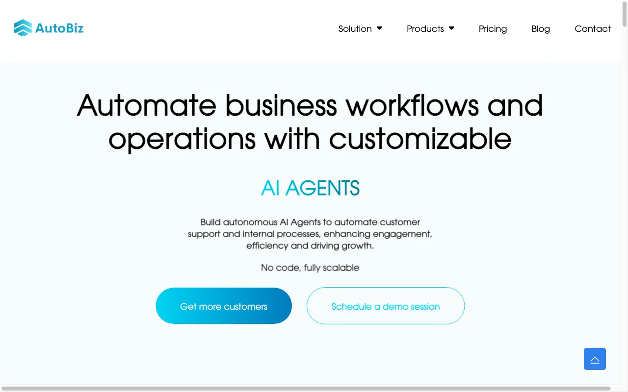AutoBiz — preview screenshot