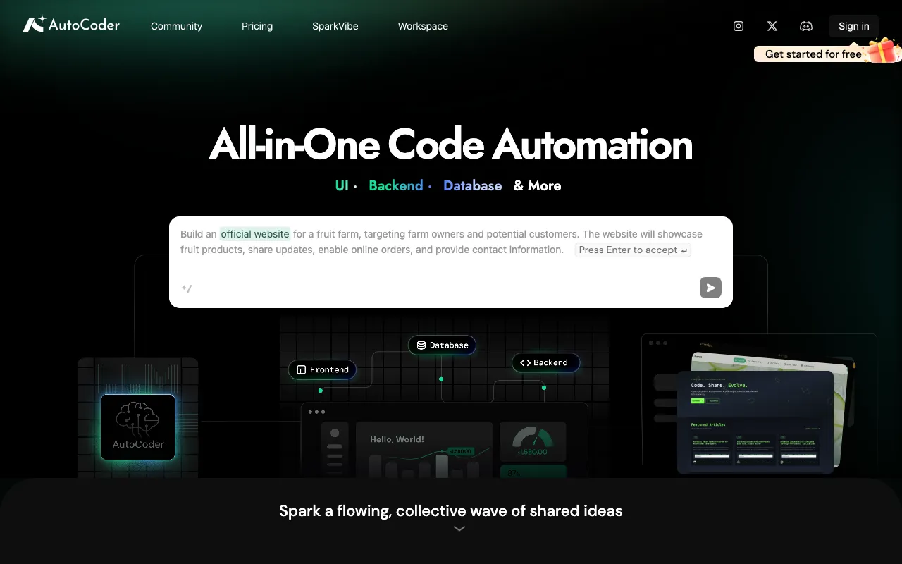 Autocoder.cc — pricing page