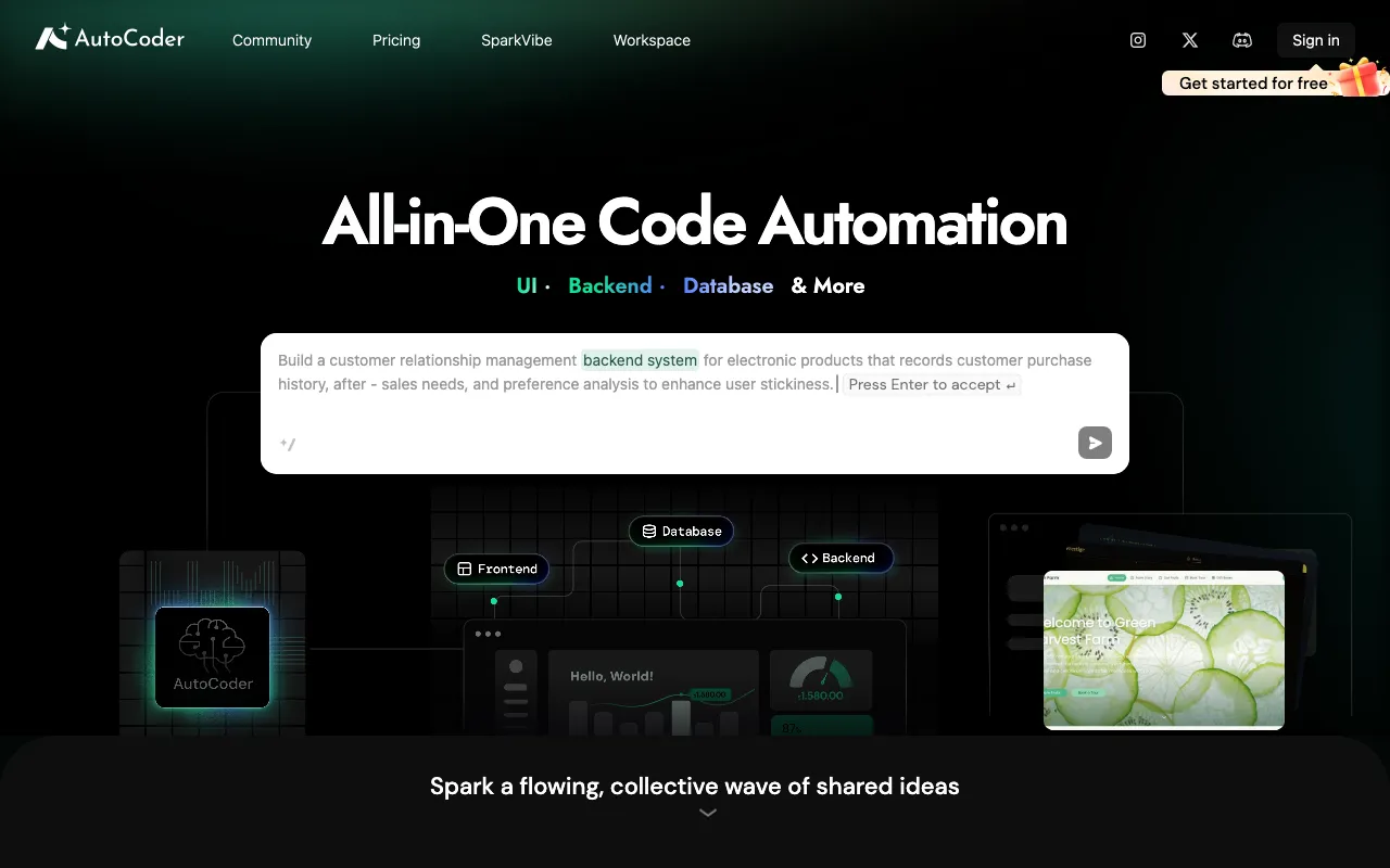Autocoder.cc — preview screenshot