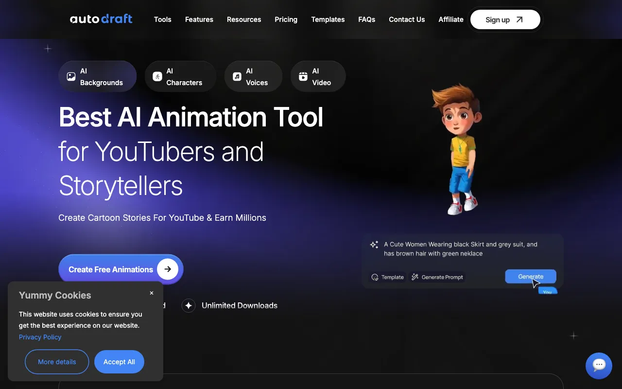 Autodraft — preview screenshot