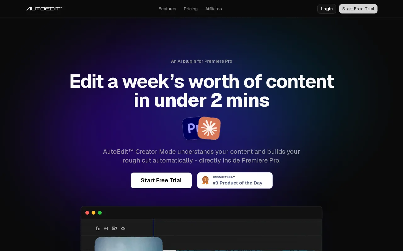 AutoEdit — preview screenshot