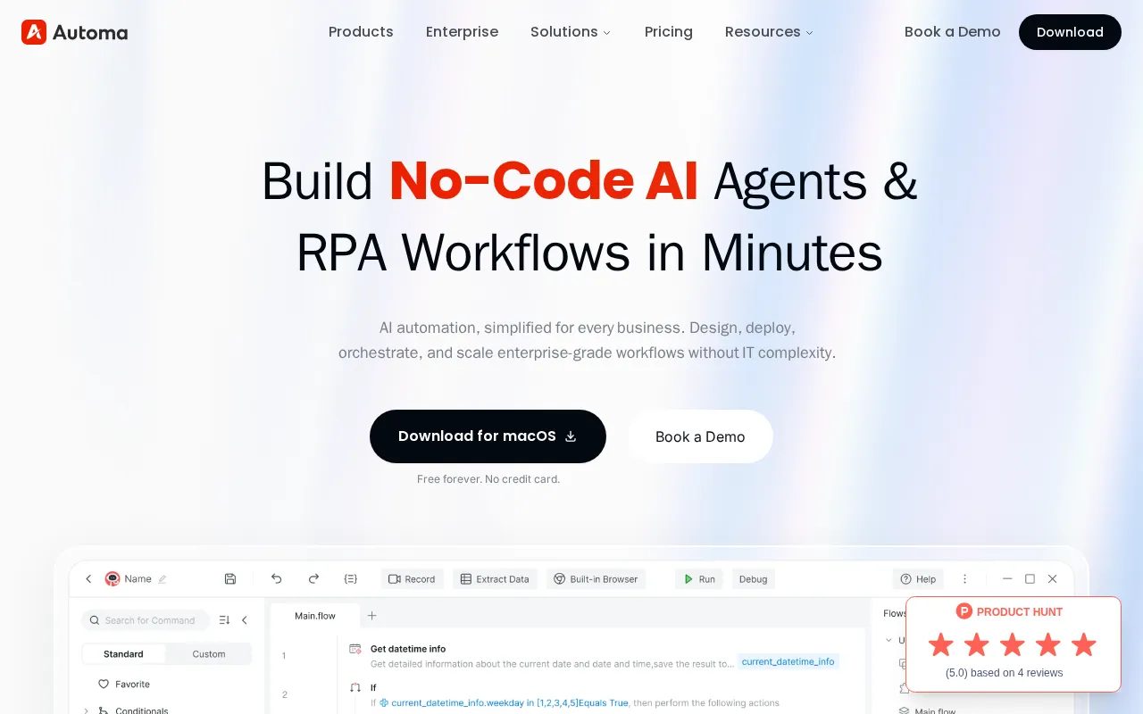 Automa — preview screenshot
