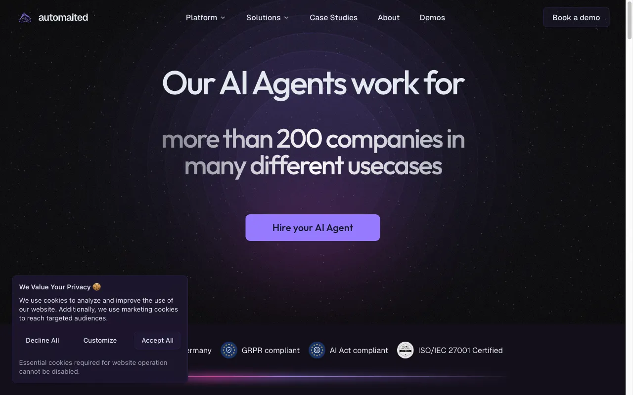 Automaited — preview screenshot