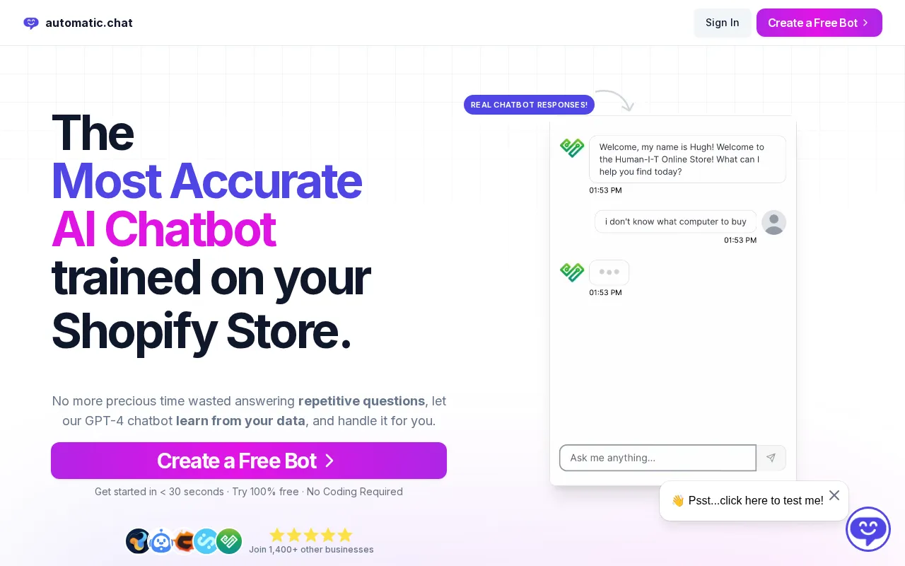 Automatic.Chat — preview screenshot