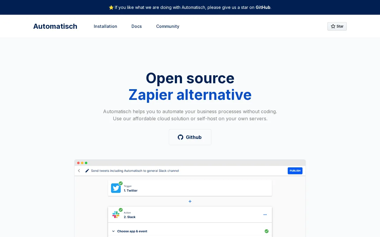 Automatisch — preview screenshot