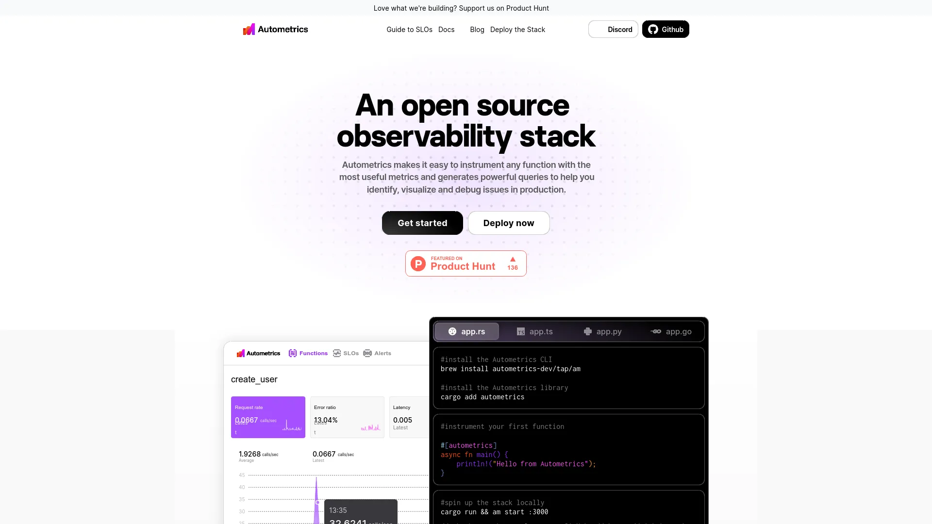 Autometrics — preview screenshot