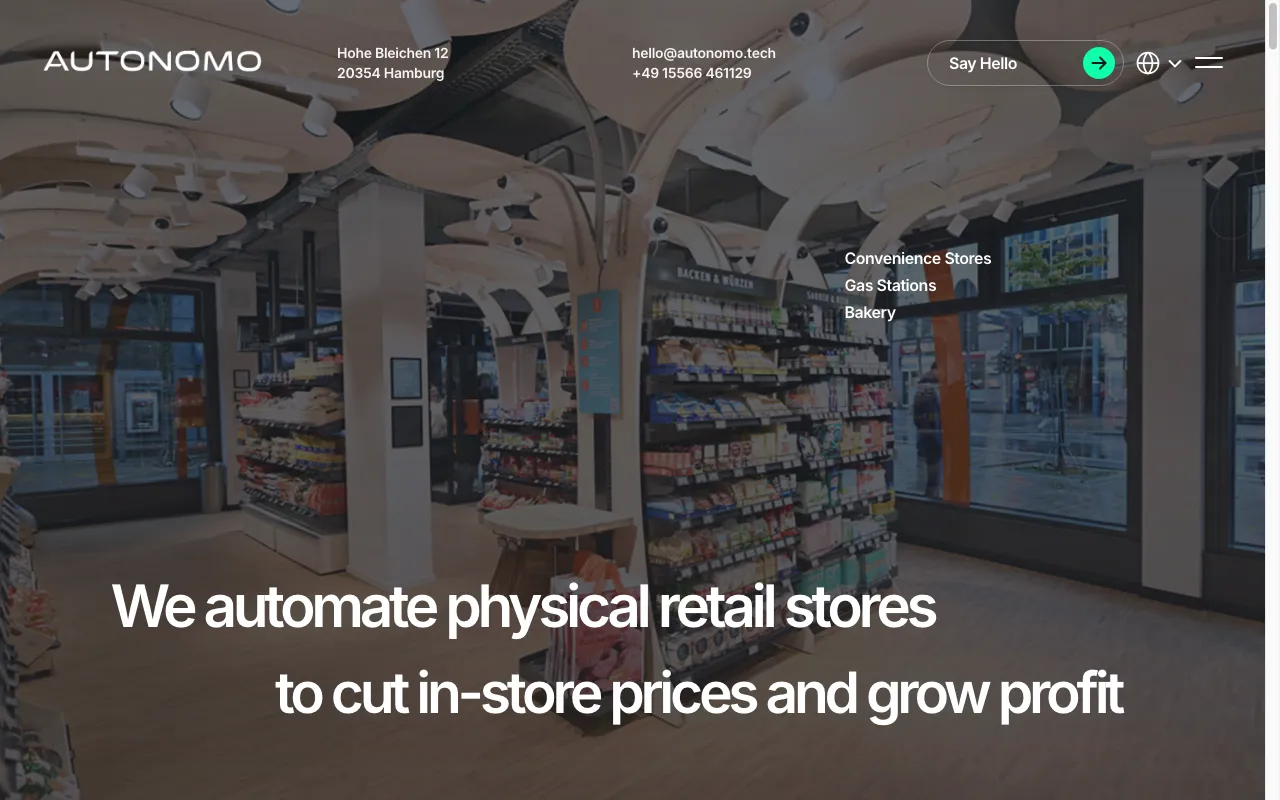Autonomo Technologies — preview screenshot