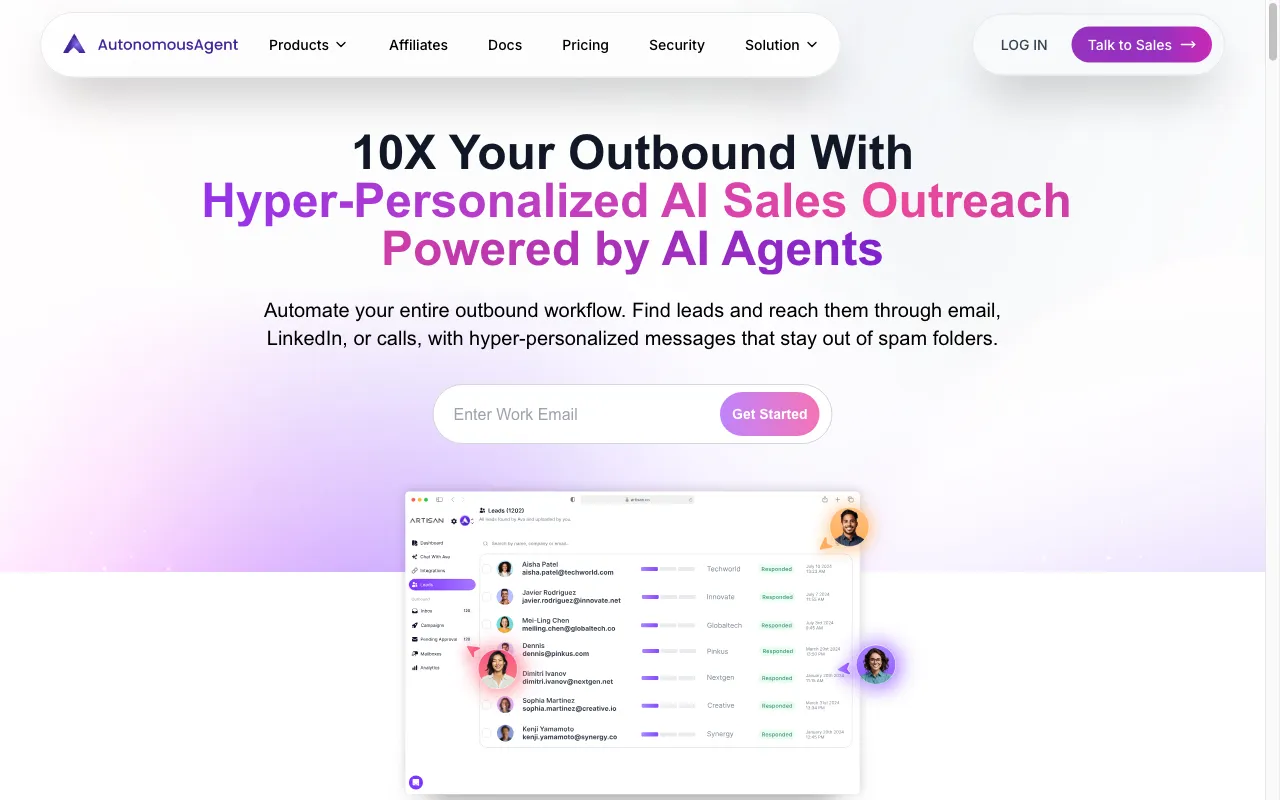 Autonomous Agent — preview screenshot
