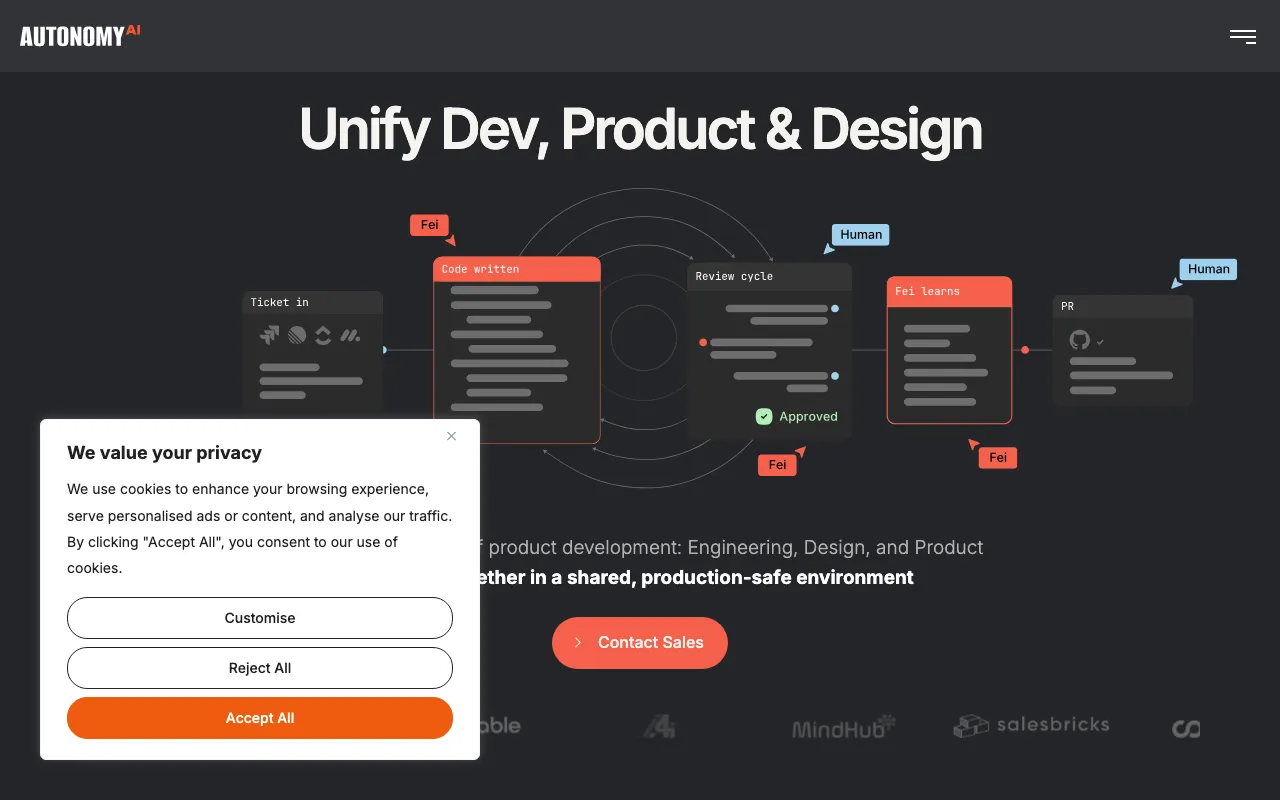 AutonomyAI — preview screenshot