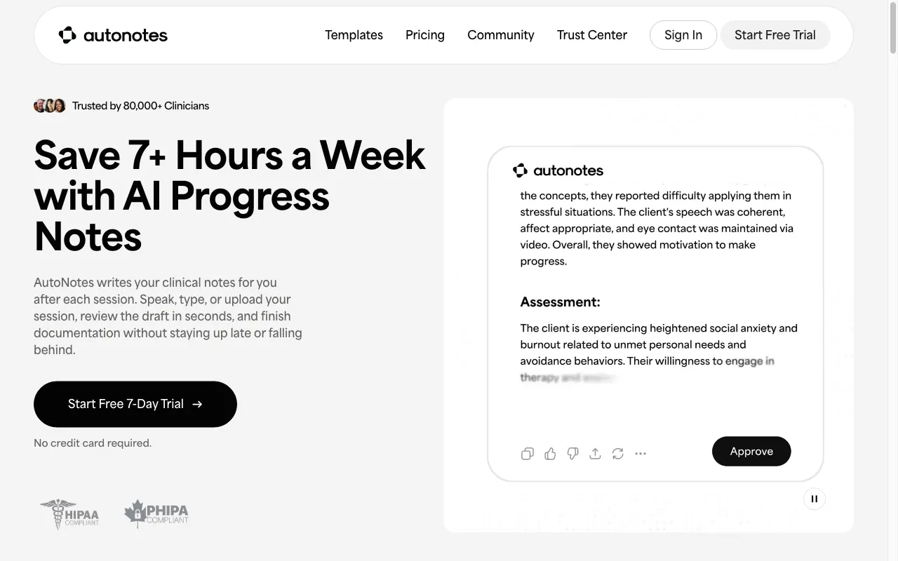 AutoNotes AI — preview screenshot