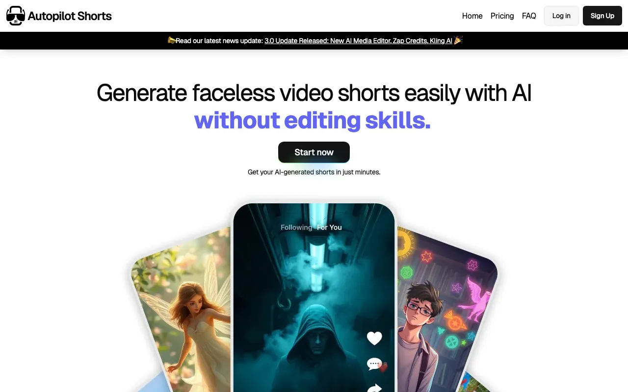 Autopilot Shorts — preview screenshot