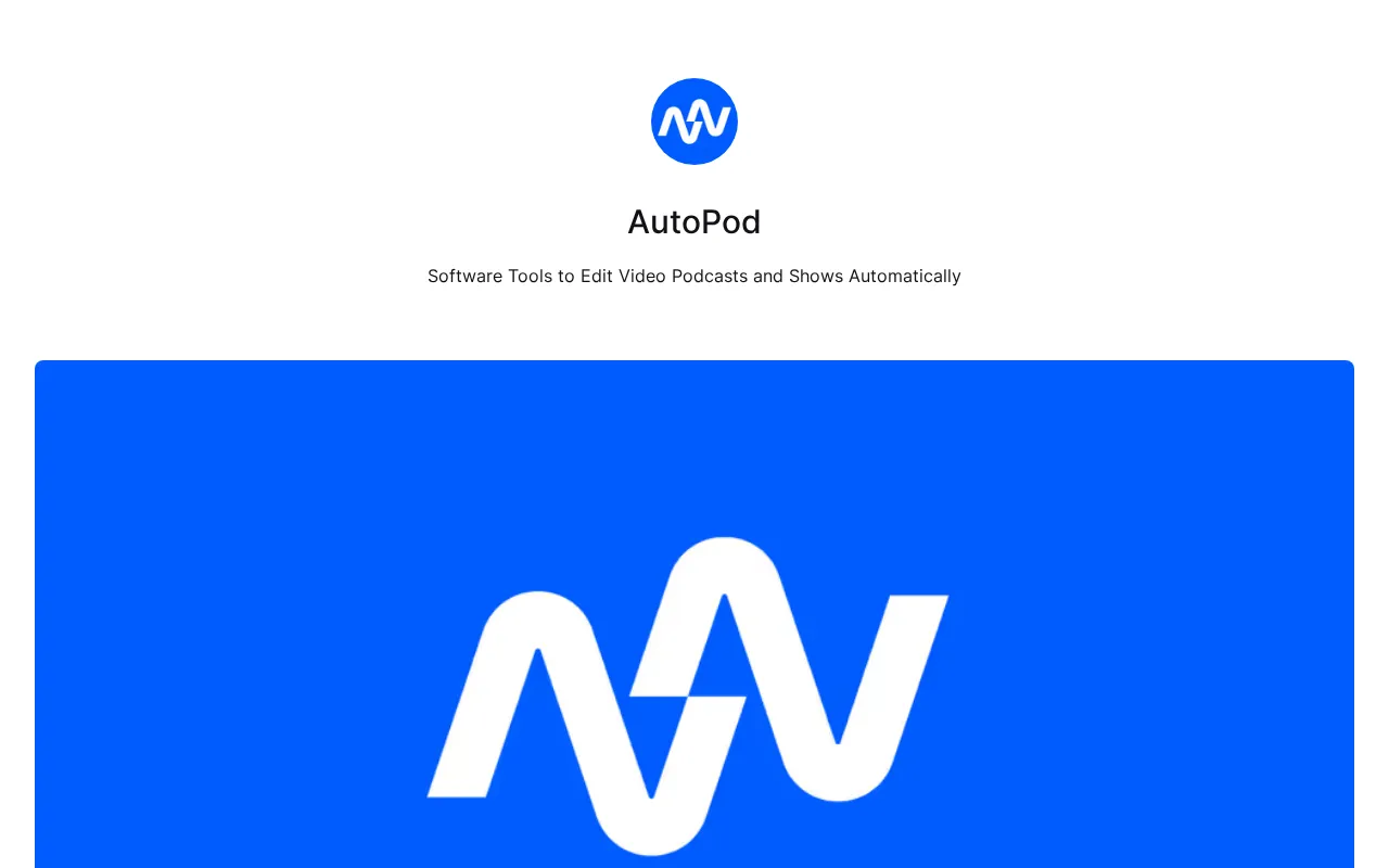 AutoPod — preview screenshot
