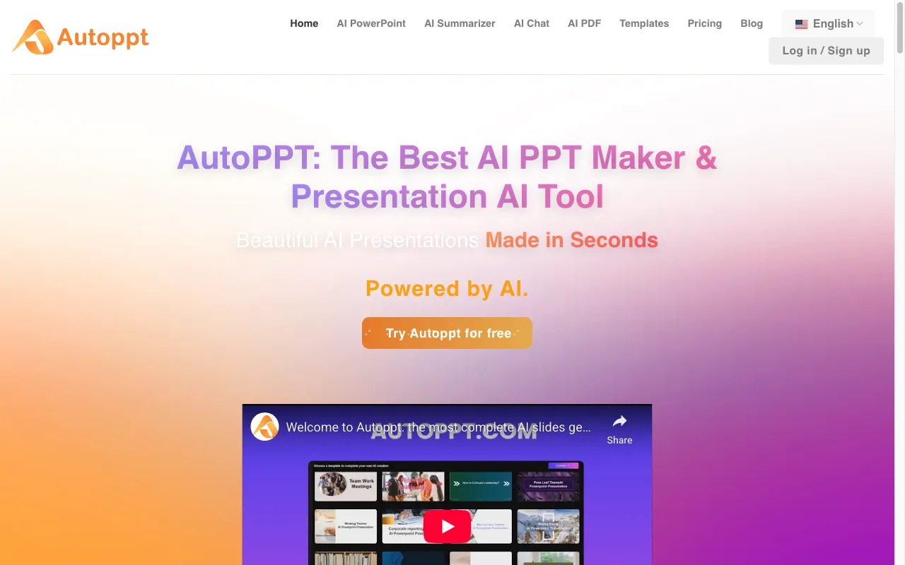 Autoppt — preview screenshot