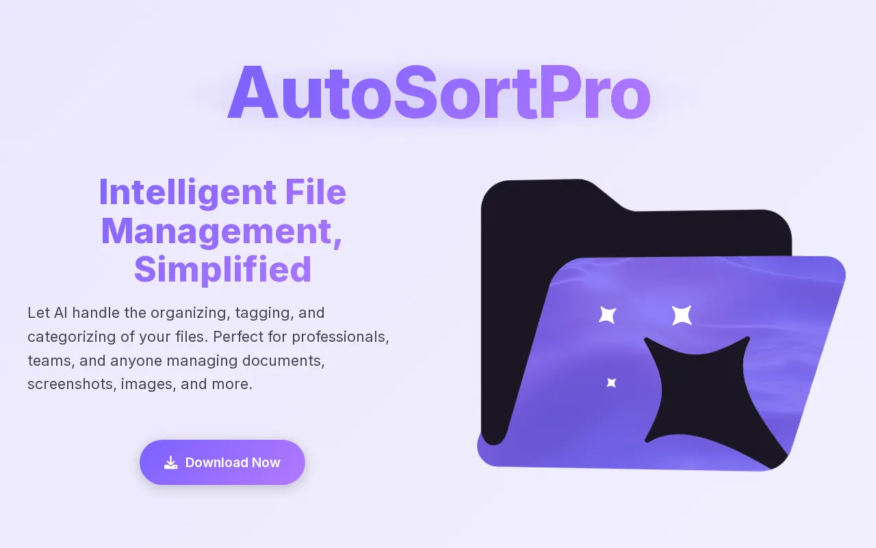 AutoSortPro — pricing page