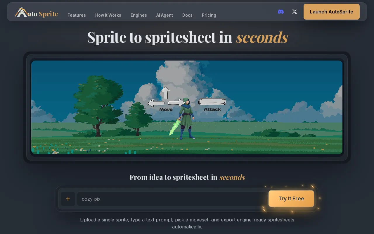 AutoSprite — preview screenshot