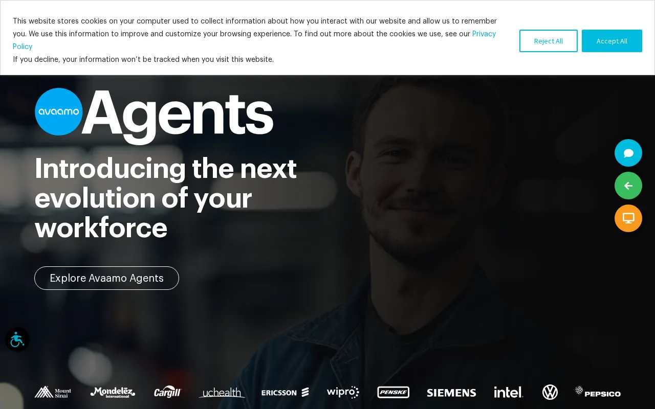 Avaamo — preview screenshot