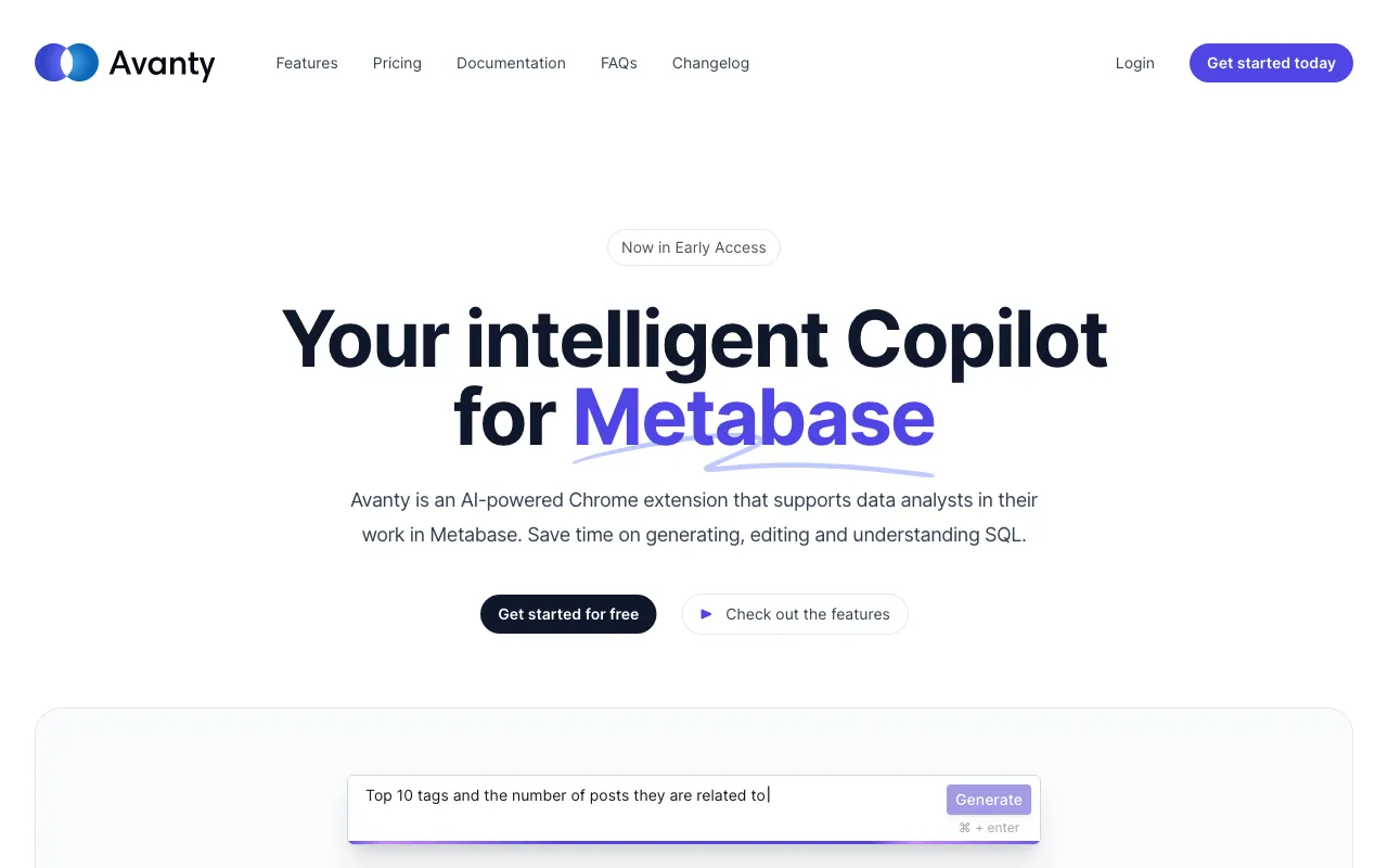 Avanty — preview screenshot