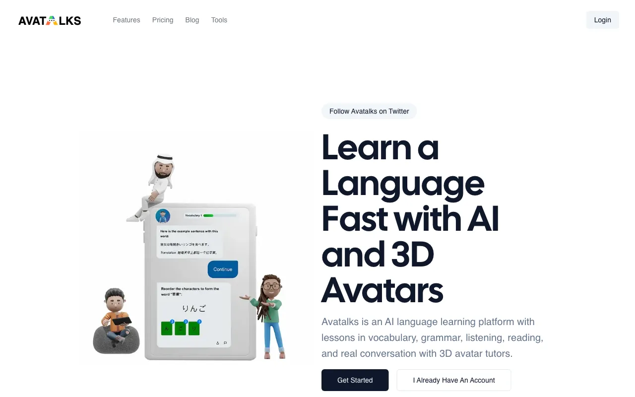 Avatalks — preview screenshot