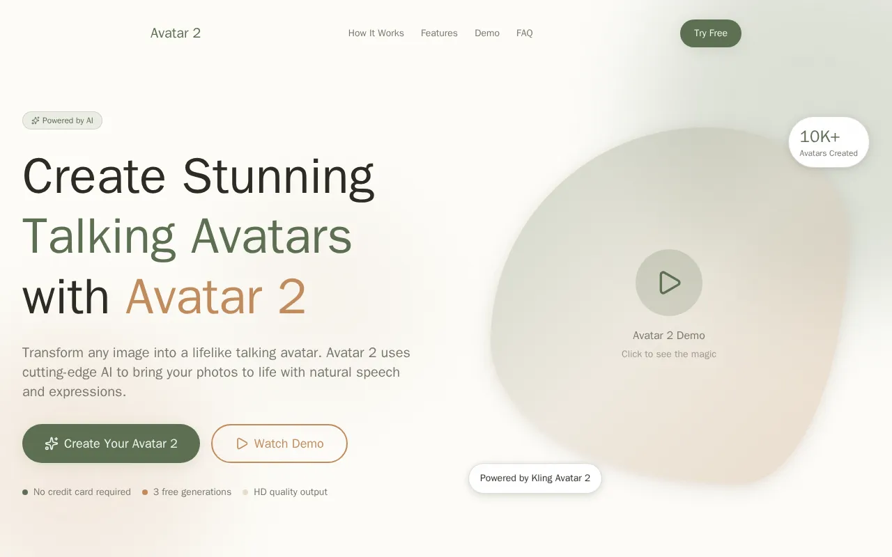 Avatar 2 — preview screenshot