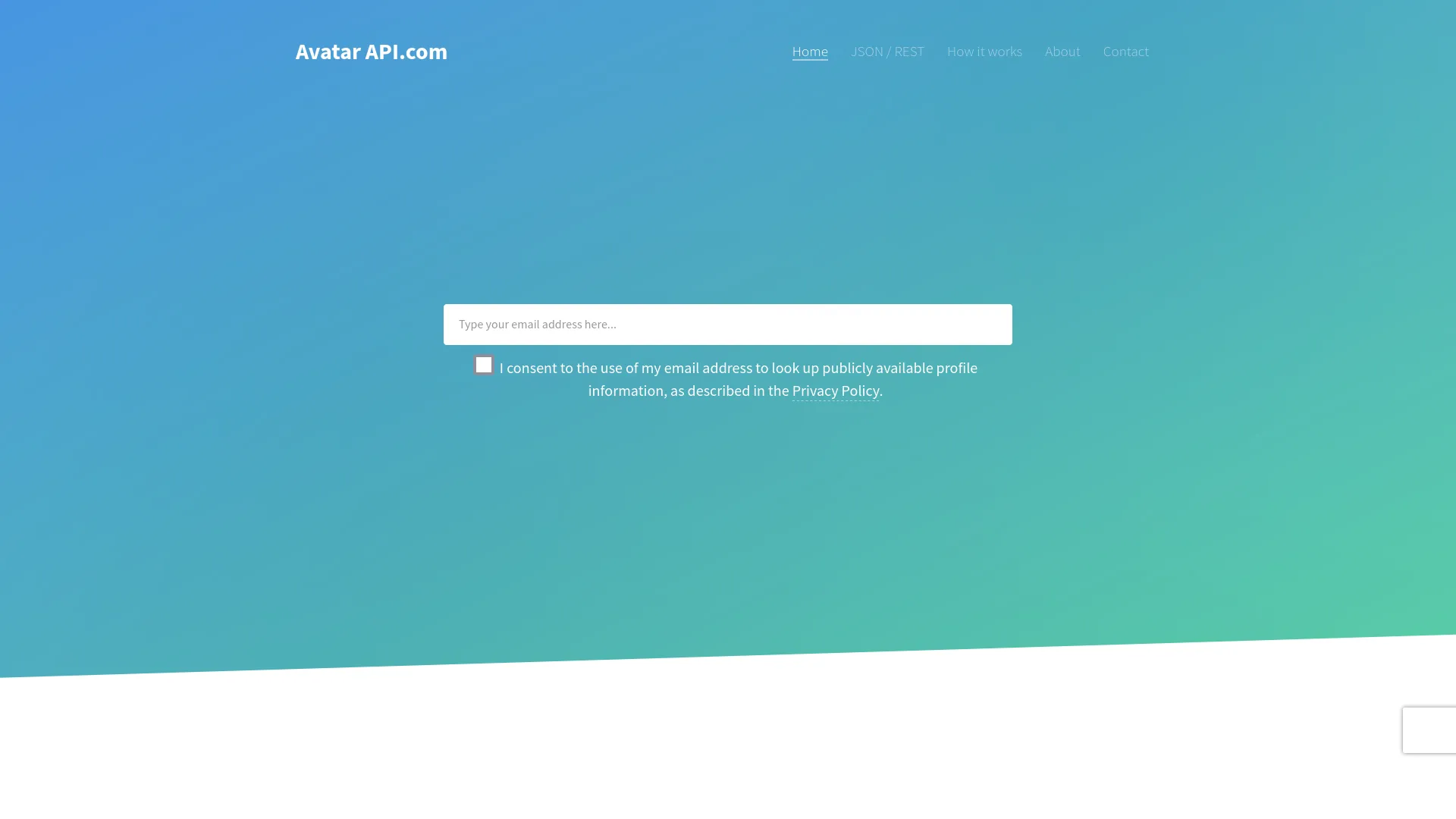 Avatar API — preview screenshot
