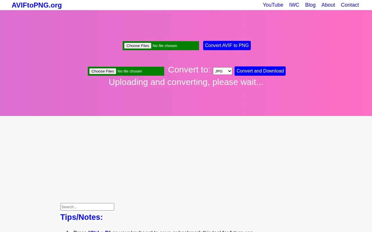 aviftopng.org — preview screenshot