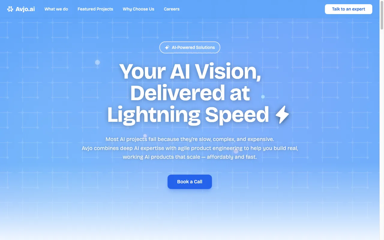 Avjo AI — preview screenshot
