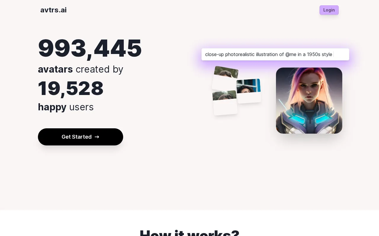 Avtrs — preview screenshot